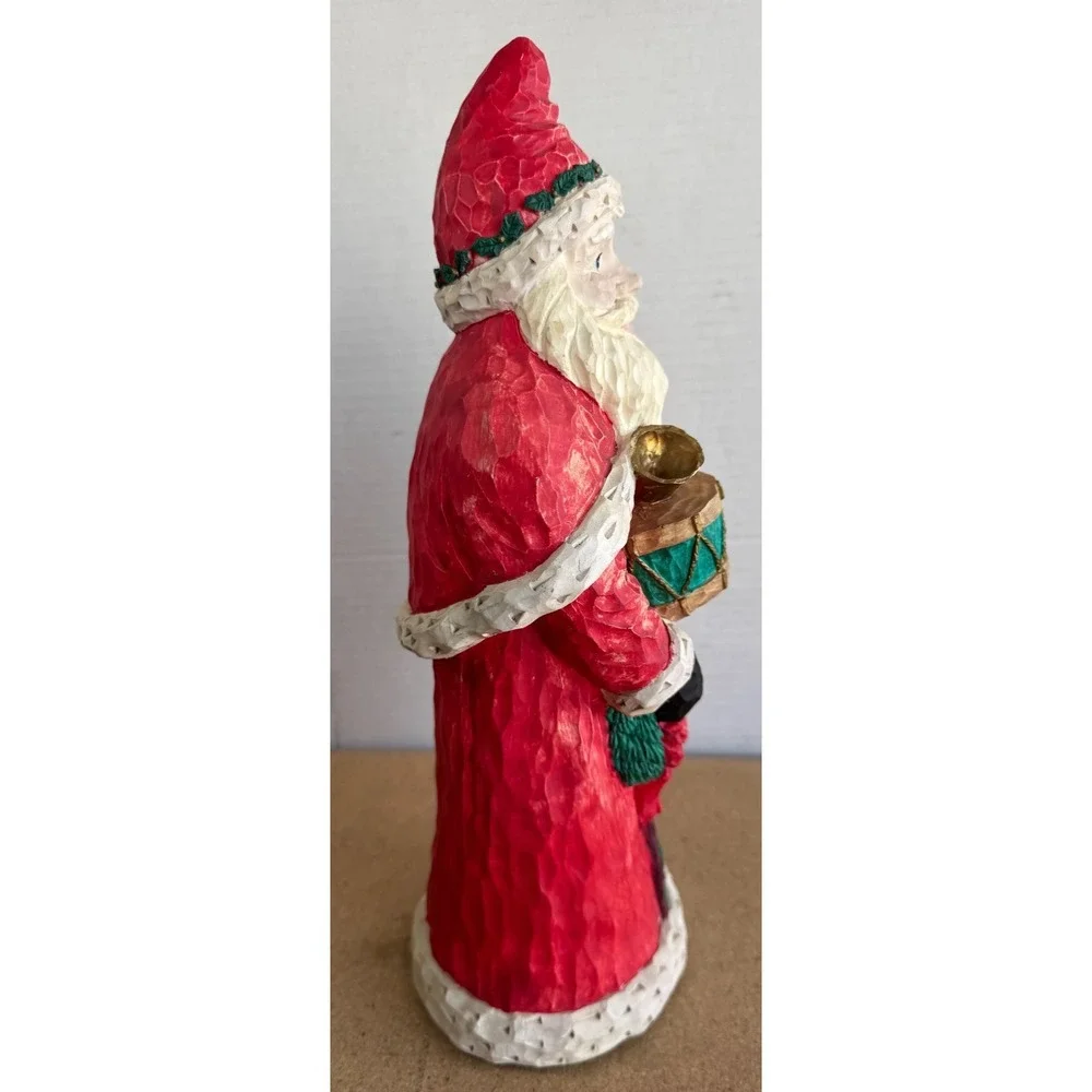 VTG San‎ Francisco Music Box Company Santa Claus Figurine Musical Wind Up Decor
